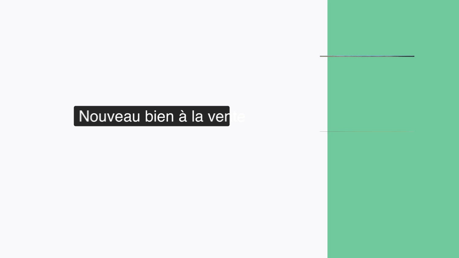 Première photo du bien
